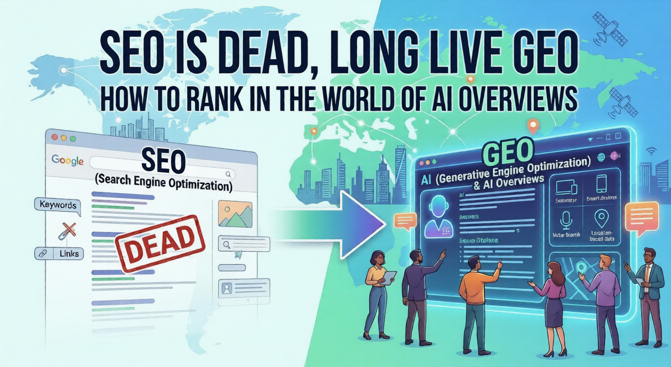 SEO is Dead, Long Live GEO: How to Rank in the World of AI Overviews